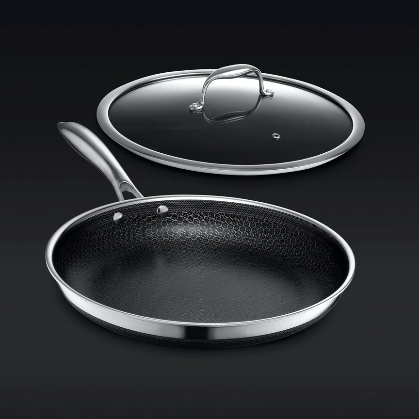 Hybrid Fry Pan with Lid