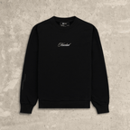 Cursive Unisex Crew Neck Sweatshirt