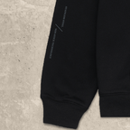 Cursive Unisex Crew Neck Sweatshirt