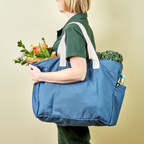 Eco Modern Market Bag (Azure)