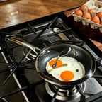 Hybrid Fry Pan with Lid, 8"