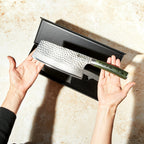 Damascus Steel Cleaver, 7"