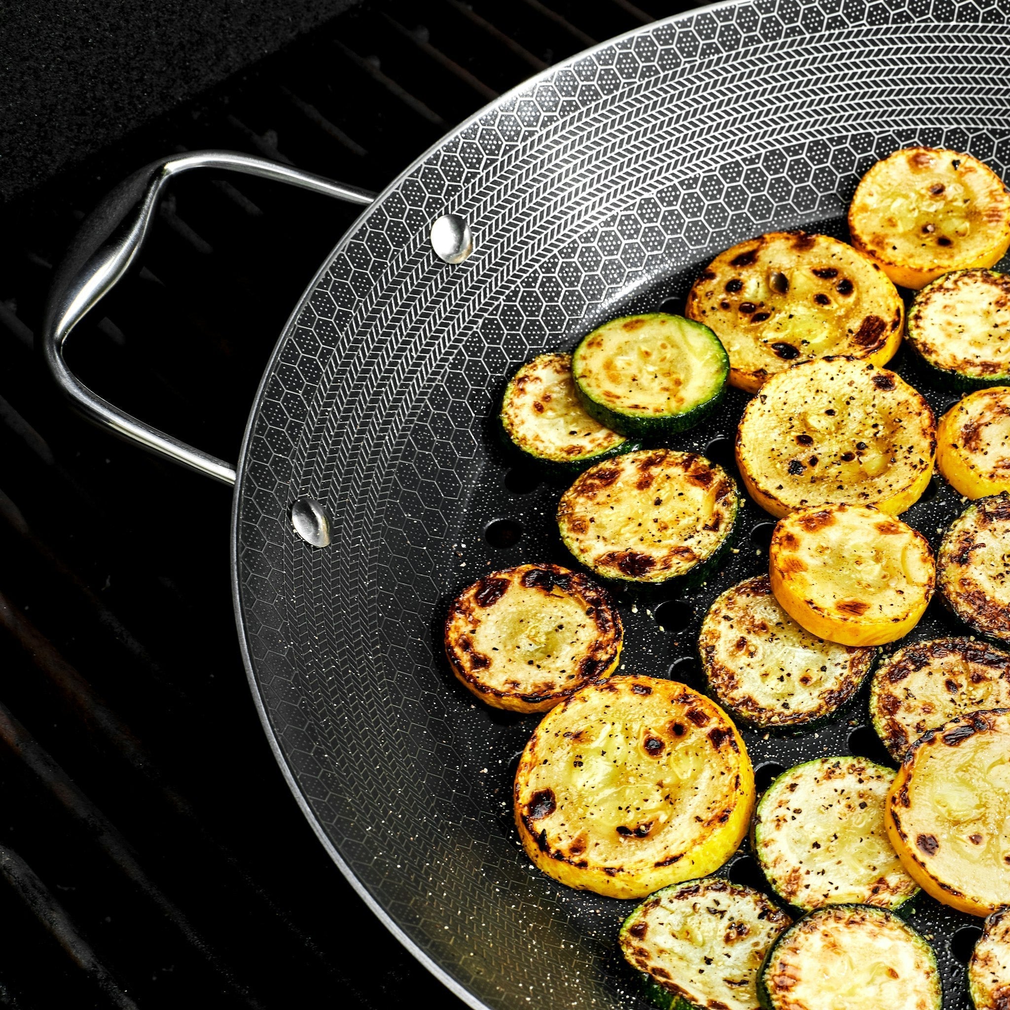 Hybrid BBQ Grill Pan, 12"